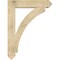 Ekena Millwork Thorton Arts & Crafts Rough Sawn Bracket, Douglas Fir, 6"W x 36"D x 48"H BKT06X36X48THR03RDF - alternate 3